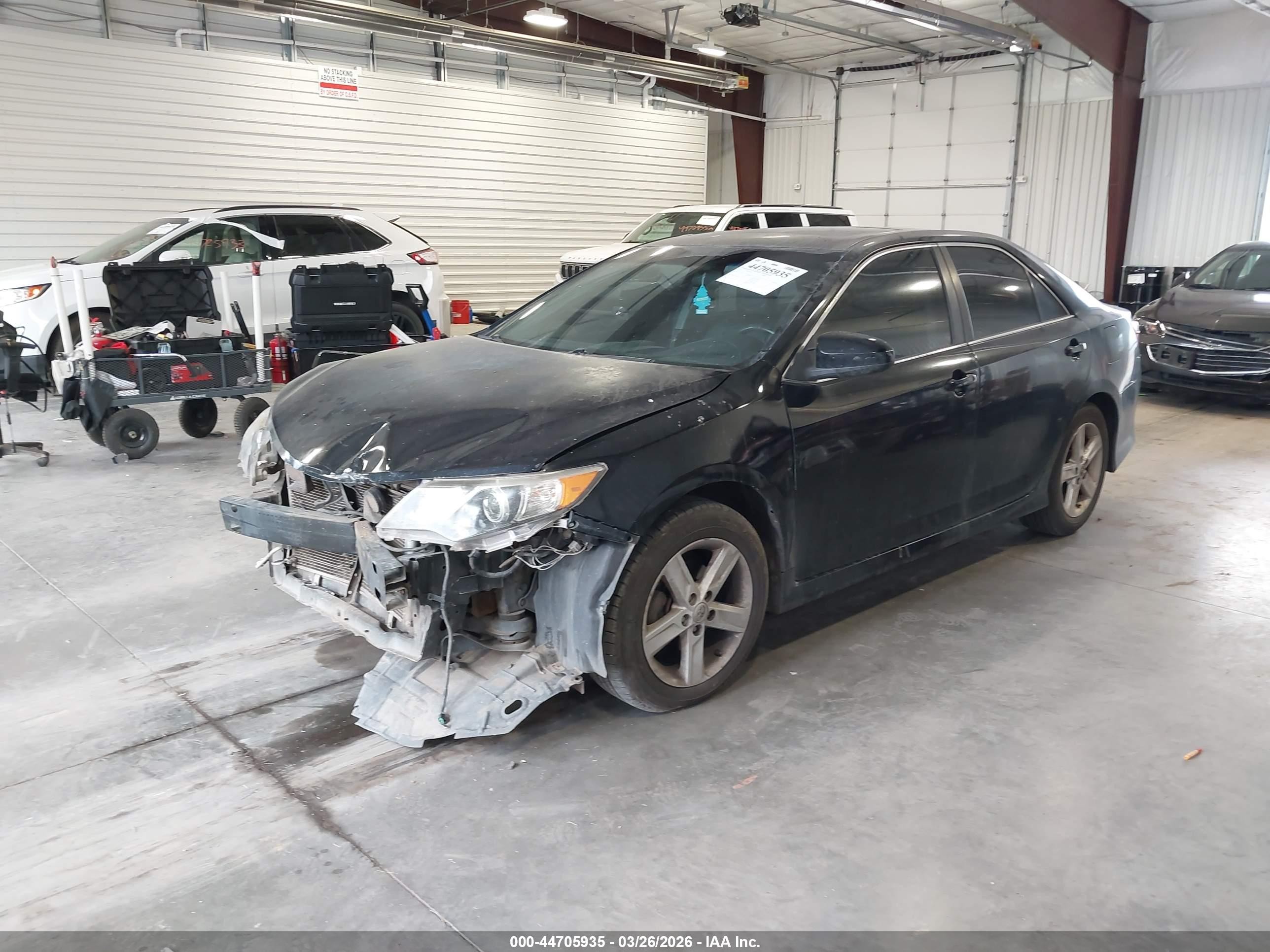 2013 Toyota Camry L/se/le/xle Black vin: 4T1BF1FK4DU687497