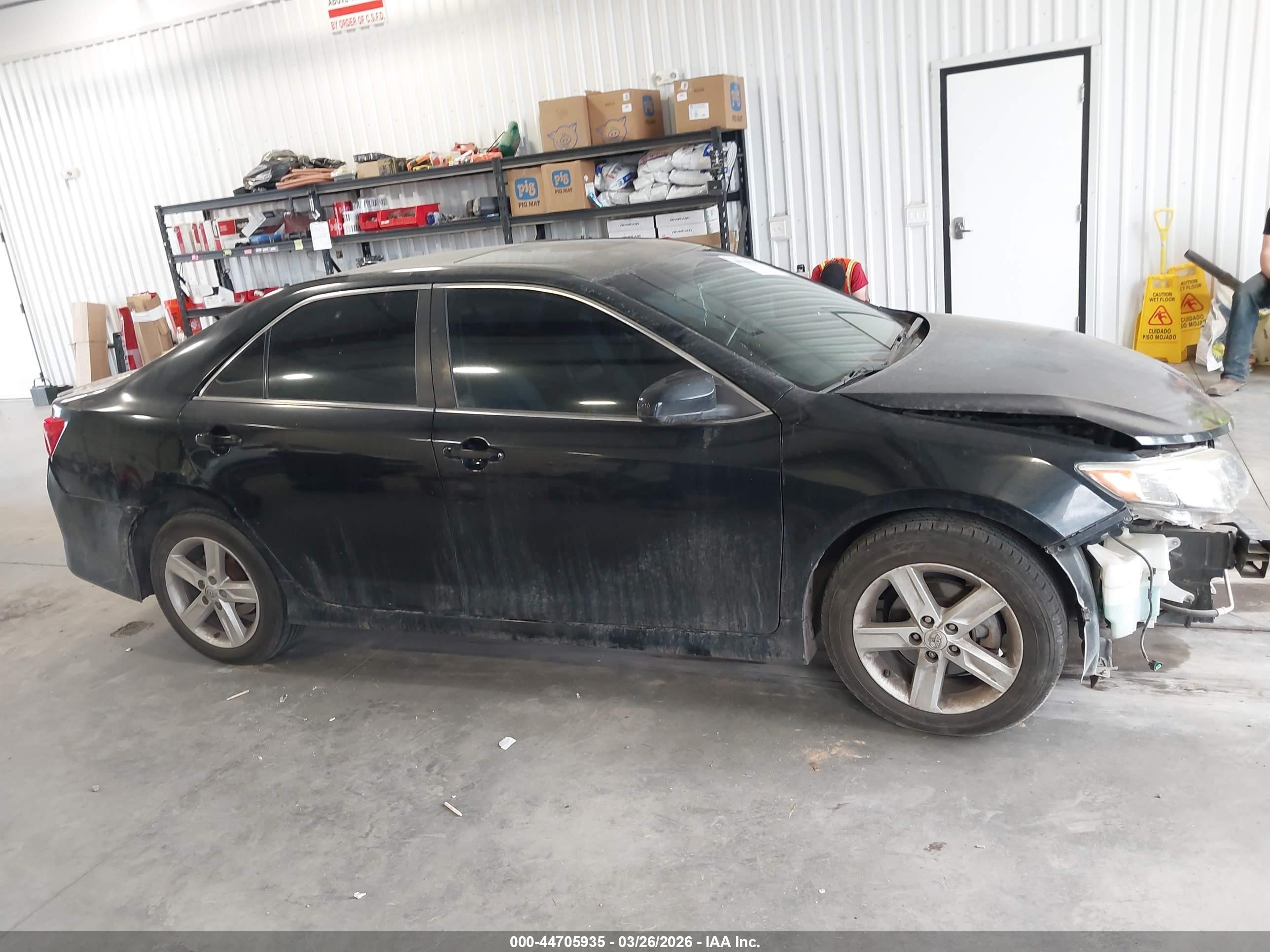 2013 Toyota Camry L/se/le/xle Black vin: 4T1BF1FK4DU687497
