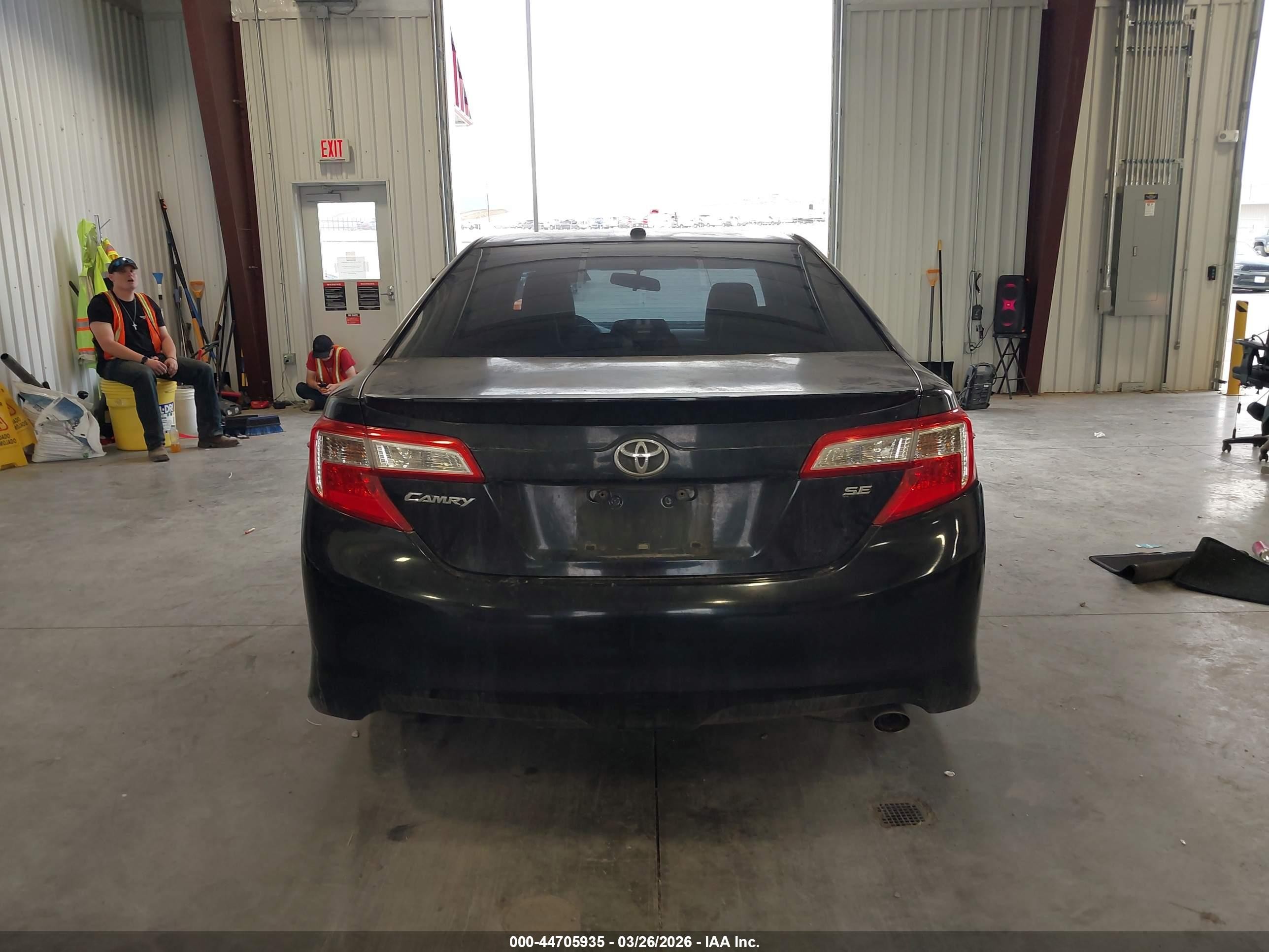 2013 Toyota Camry L/se/le/xle Black vin: 4T1BF1FK4DU687497