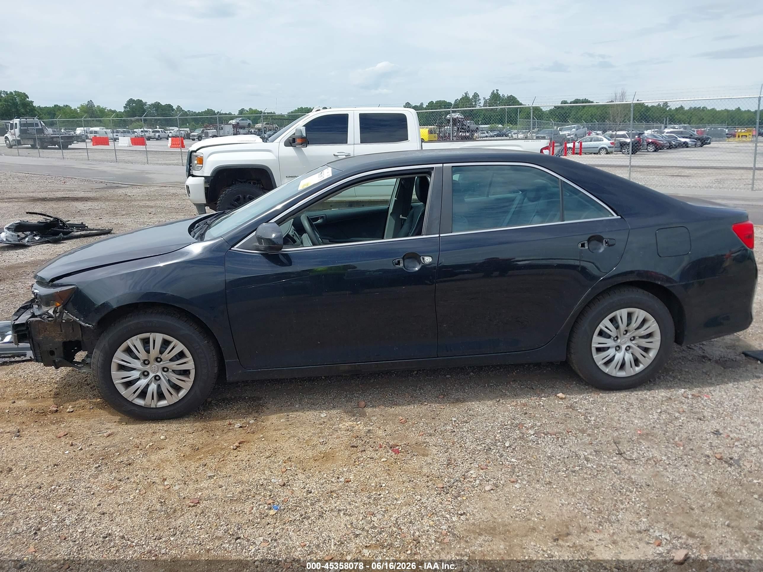 2013 Toyota Camry L Black vin: 4T1BF1FK4DU689024