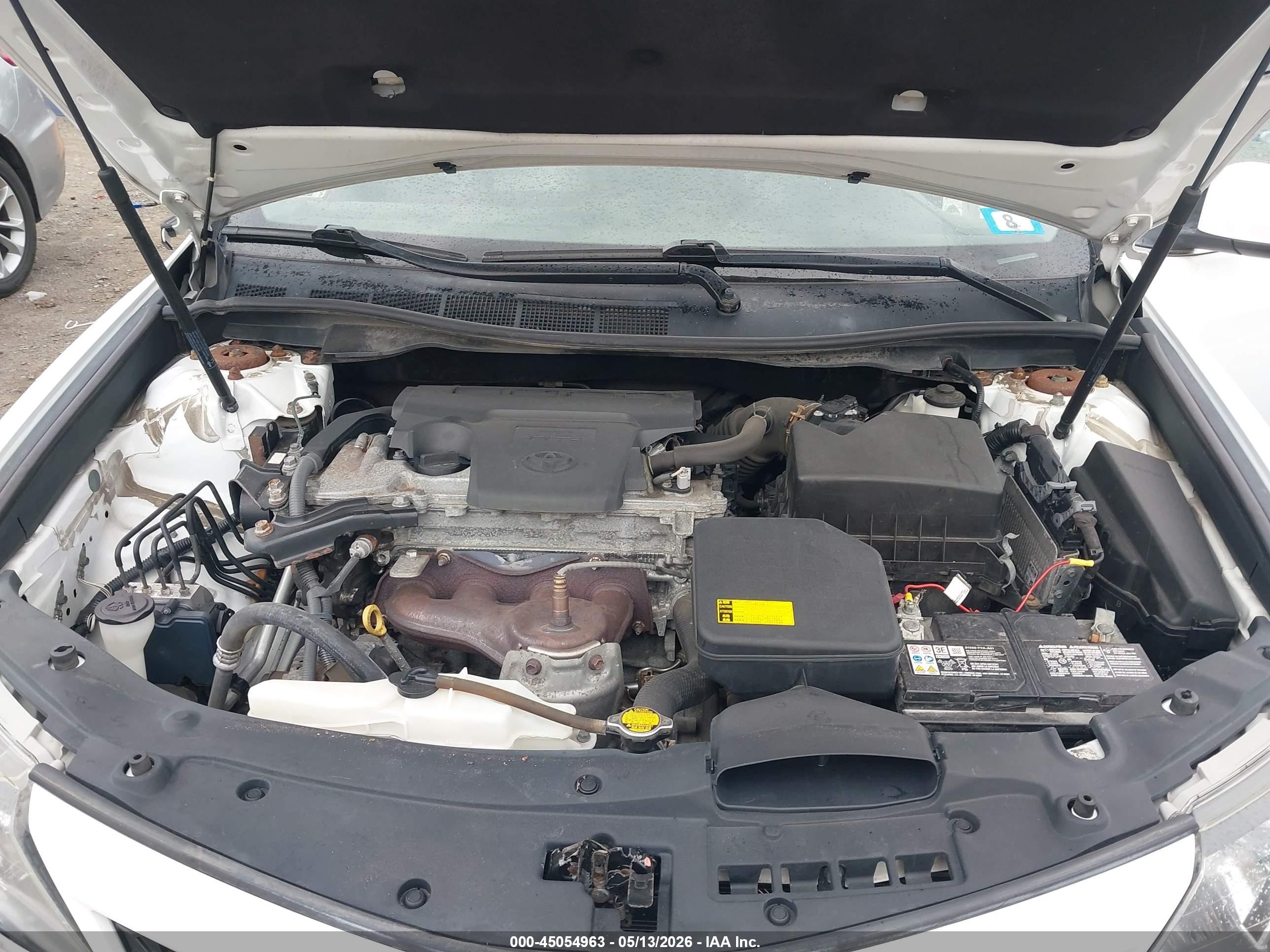 2013 Toyota Camry Se White vin: 4T1BF1FK4DU690156