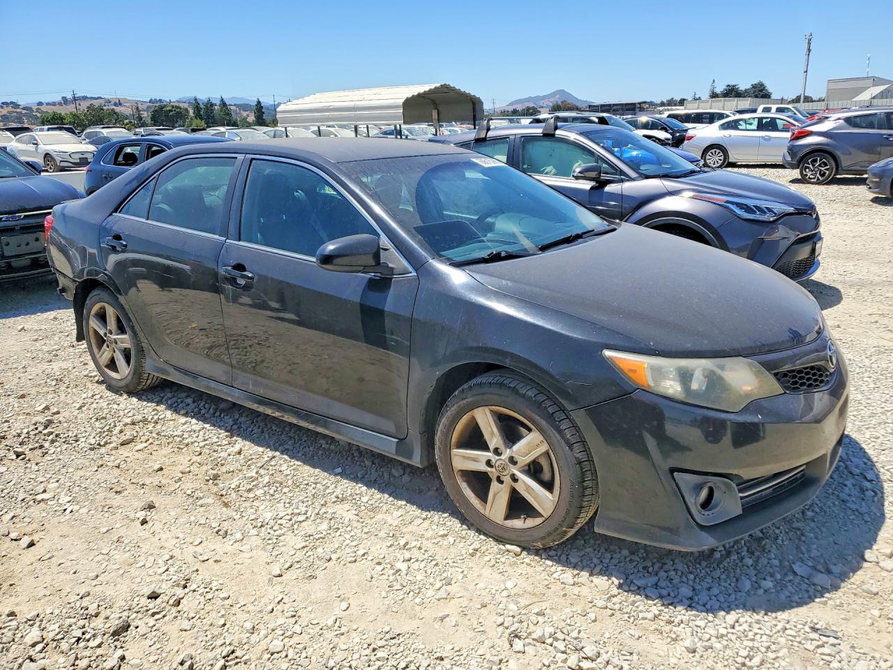 2013 Toyota Camry Se Black vin: 4T1BF1FK4DU698709