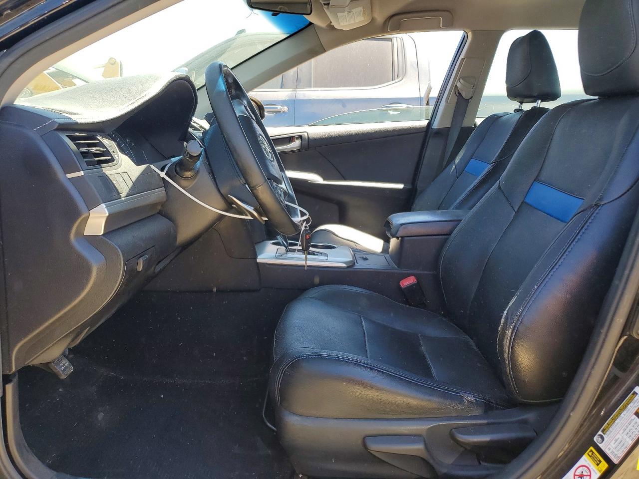 2013 Toyota Camry Se Black vin: 4T1BF1FK4DU698709