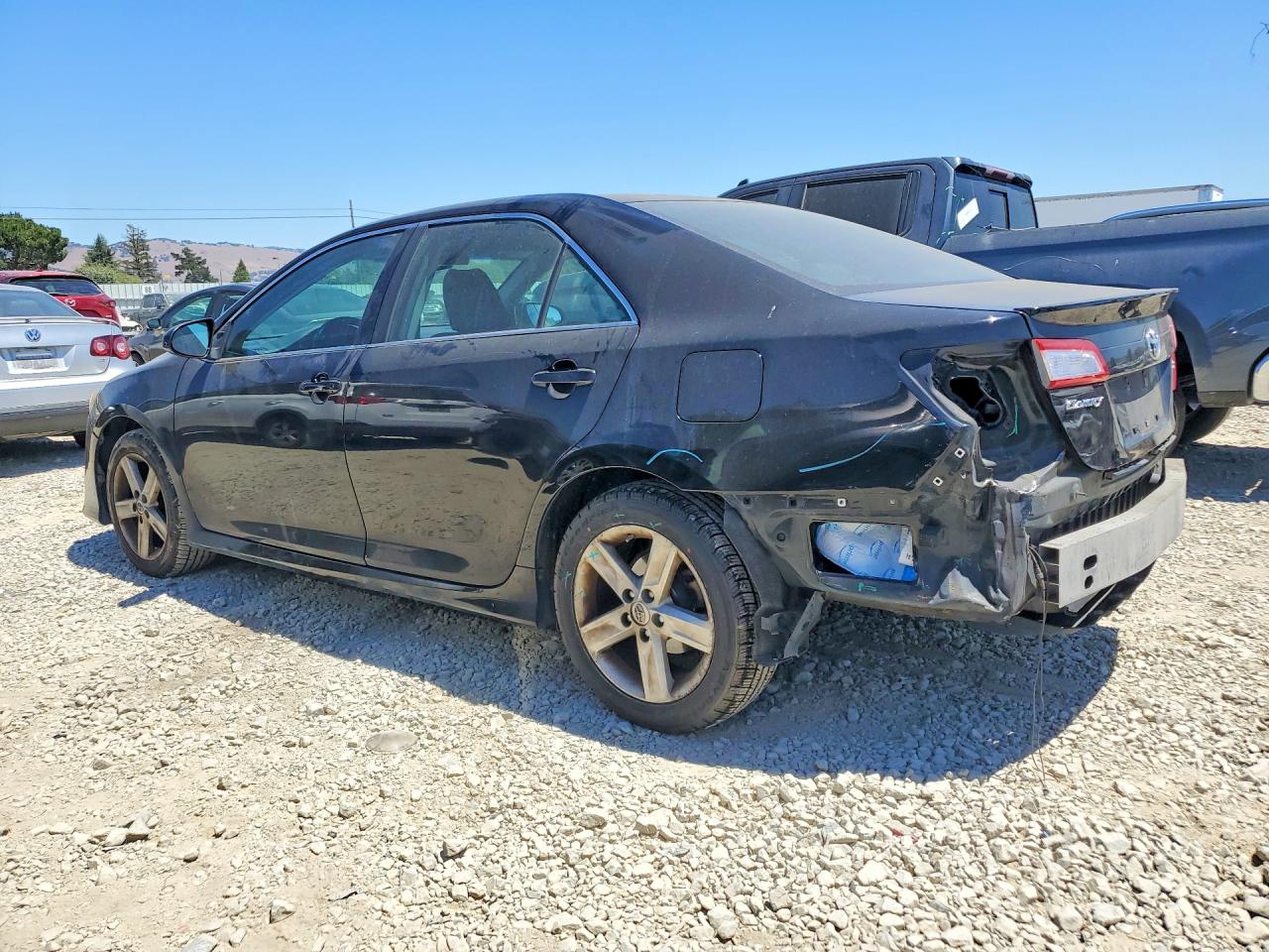 2013 Toyota Camry Se Black vin: 4T1BF1FK4DU698709