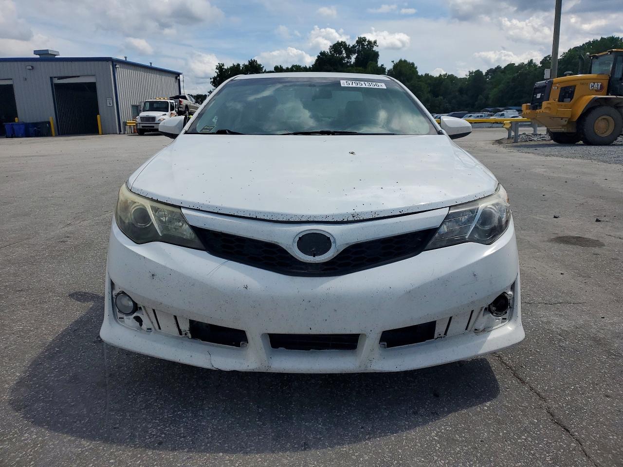 2013 Toyota Camry Se White vin: 4T1BF1FK4DU703388