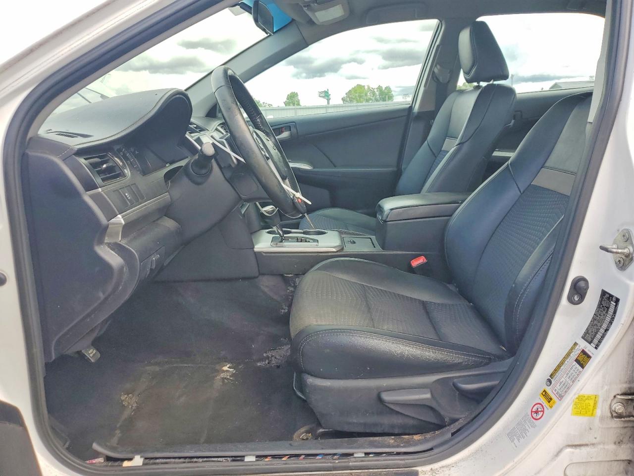 2013 Toyota Camry Se White vin: 4T1BF1FK4DU703388