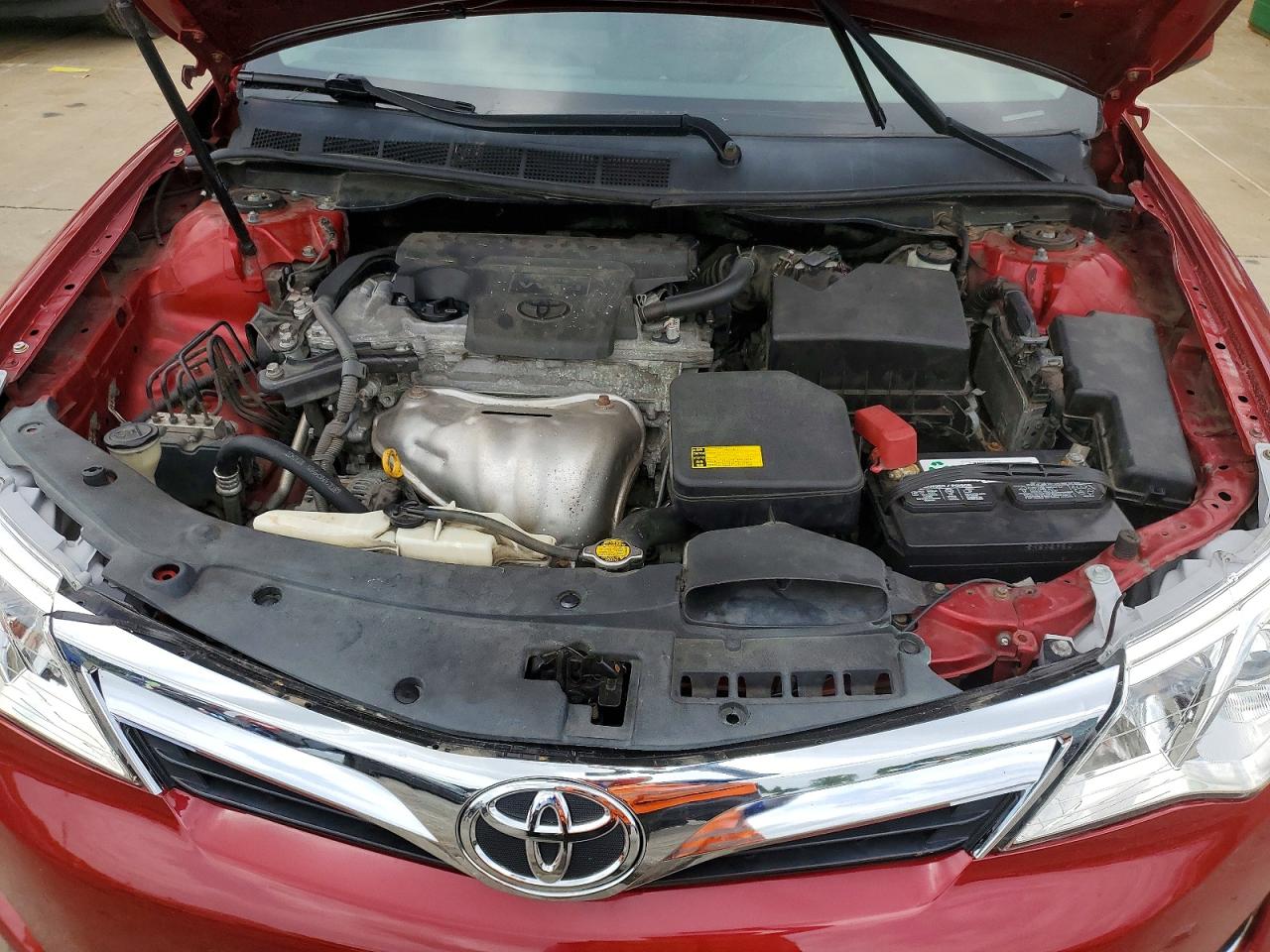 2013 Toyota Camry Se Red vin: 4T1BF1FK4DU719073