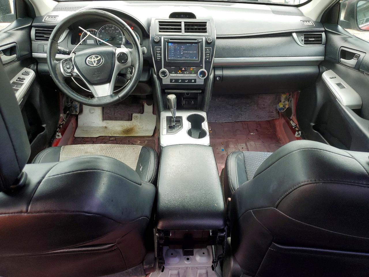 2013 Toyota Camry Se Red vin: 4T1BF1FK4DU719073