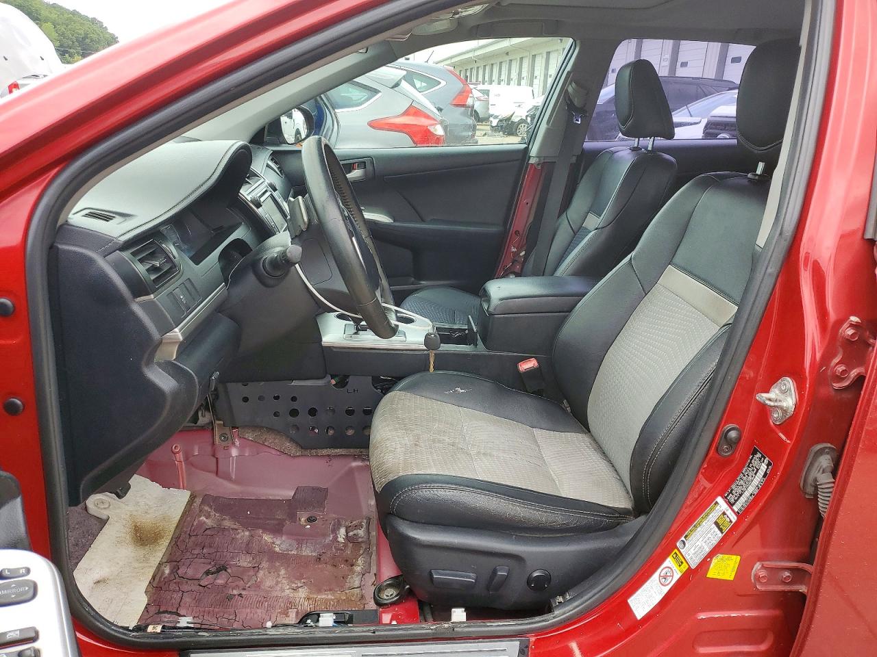 2013 Toyota Camry Se Red vin: 4T1BF1FK4DU719073