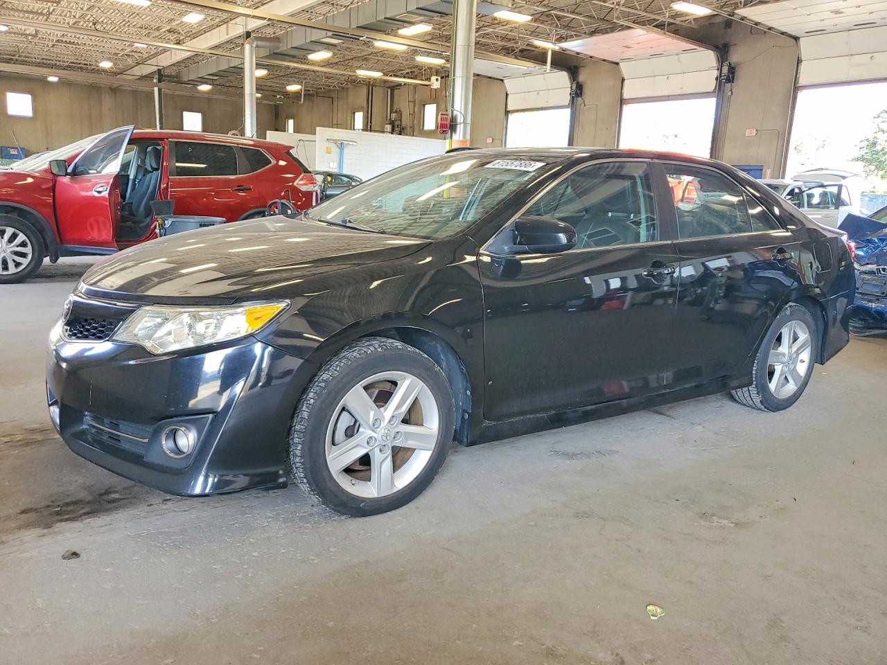 2013 Toyota Camry Se Black vin: 4T1BF1FK4DU725519