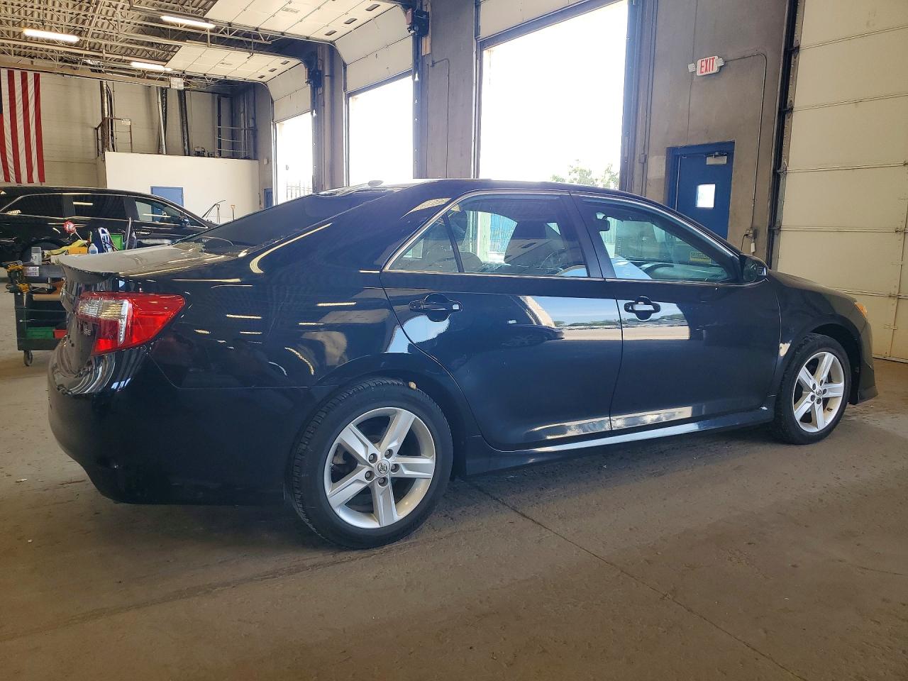 2013 Toyota Camry Se Black vin: 4T1BF1FK4DU725519