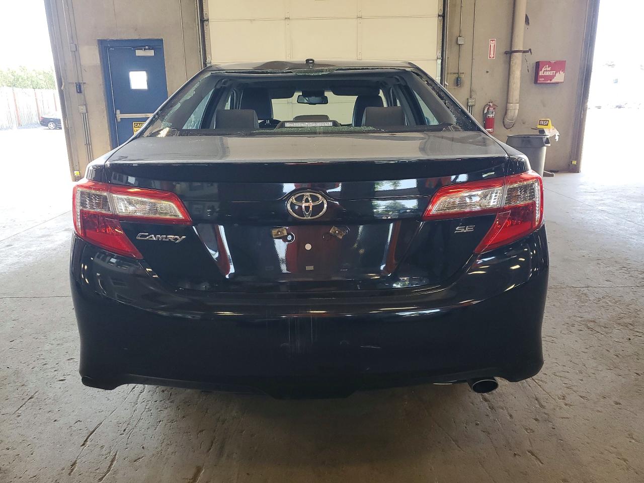 2013 Toyota Camry Se Black vin: 4T1BF1FK4DU725519