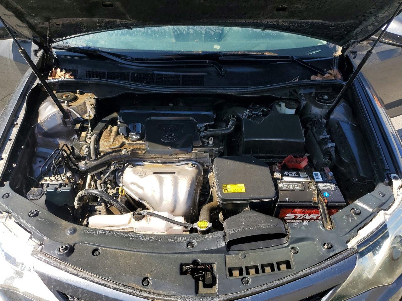 2014 Toyota Camry Se Gray vin: 4T1BF1FK4EU318804
