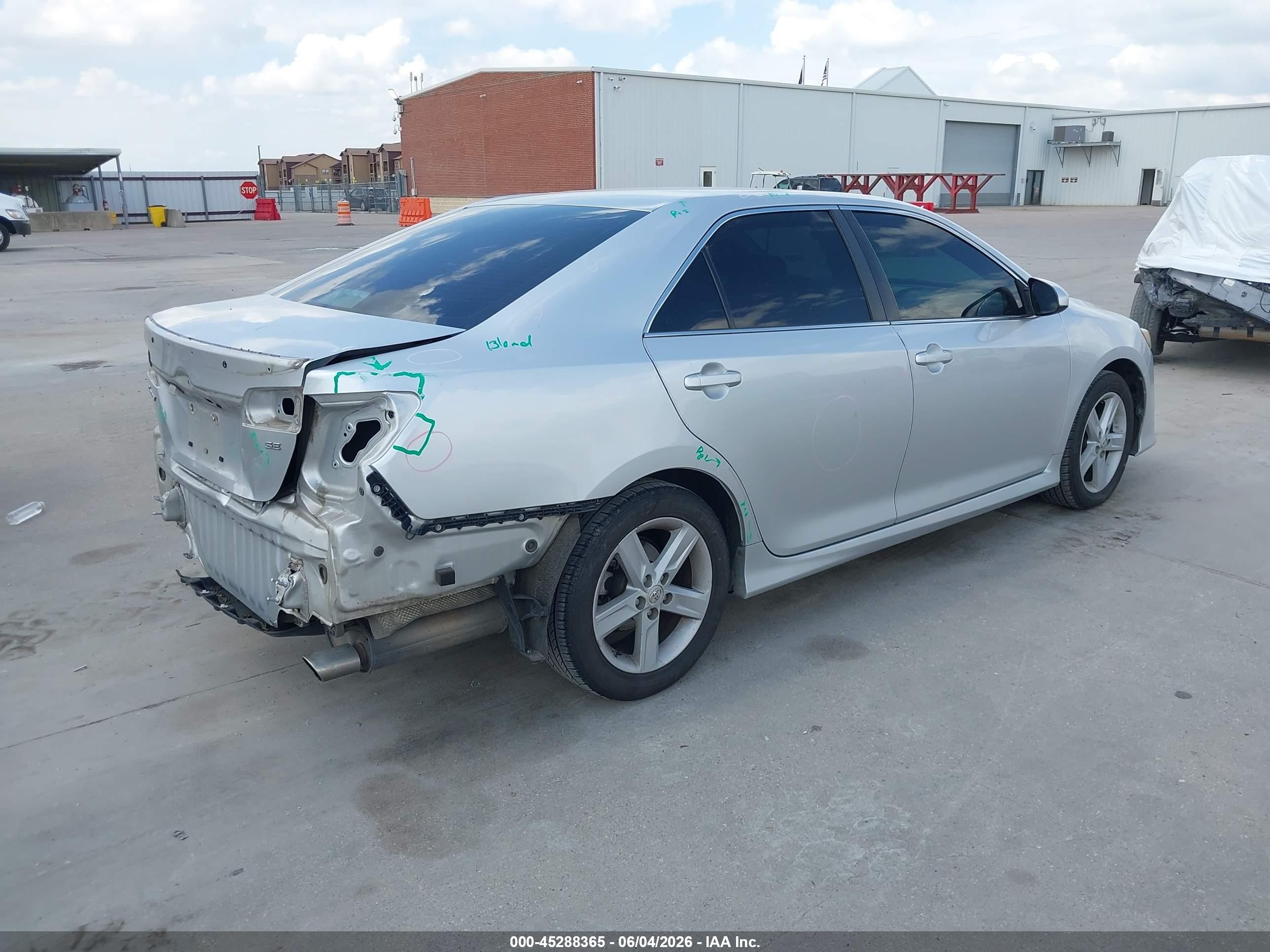 2014 Toyota Camry Se Silver vin: 4T1BF1FK4EU319001