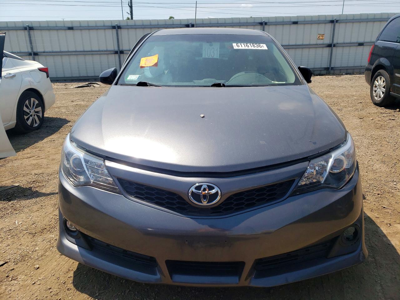 2014 Toyota Camry Se Gray vin: 4T1BF1FK4EU320357