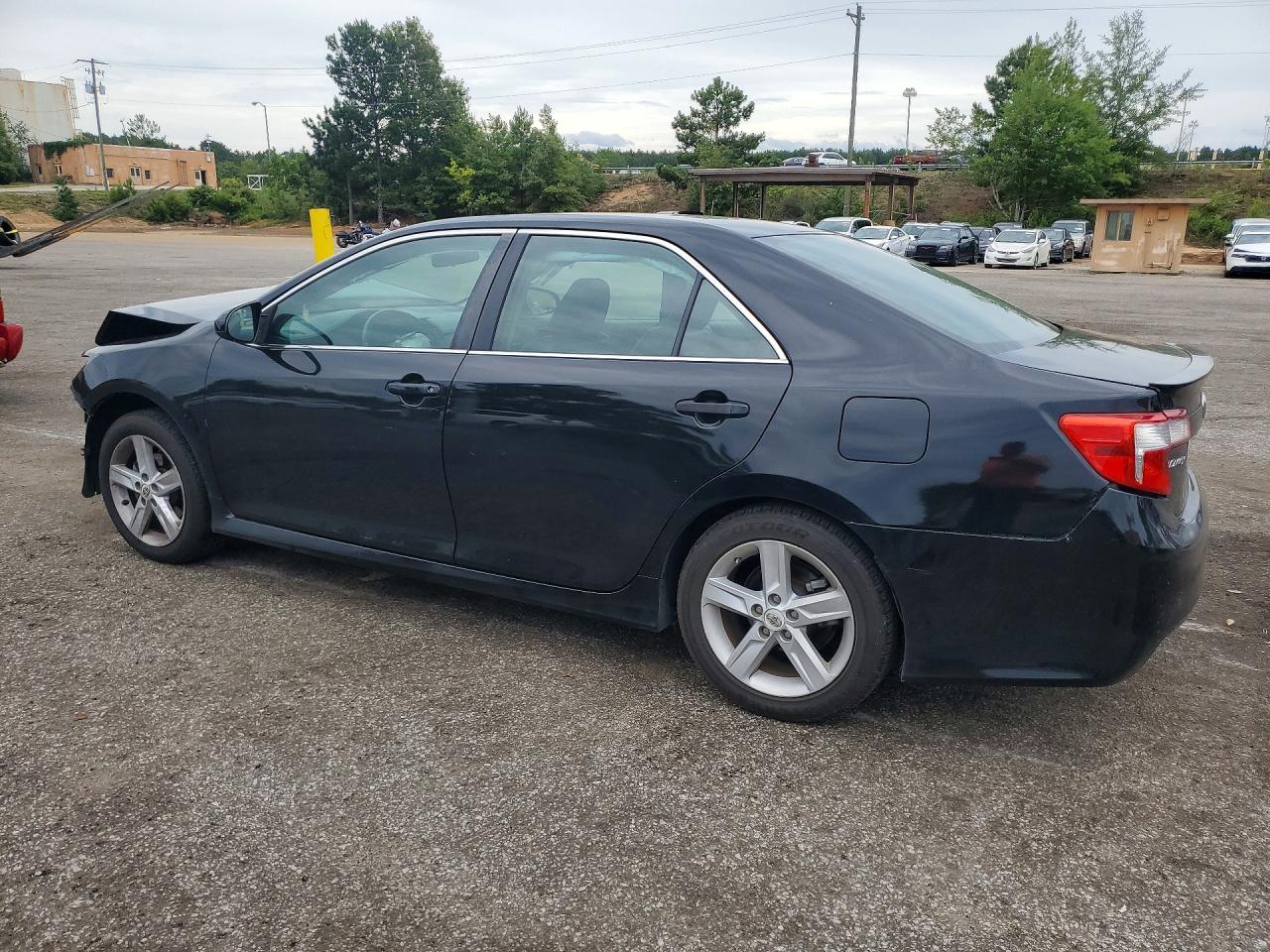 2014 Toyota Camry Se Black vin: 4T1BF1FK4EU331973
