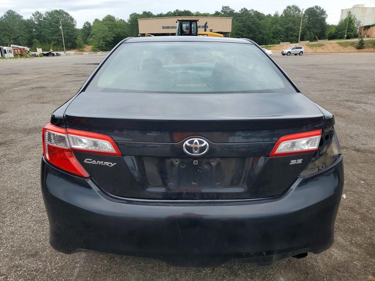 2014 Toyota Camry Se Black vin: 4T1BF1FK4EU331973
