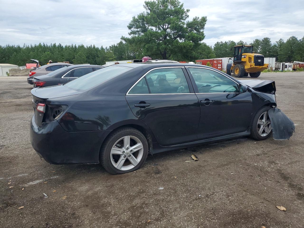 2014 Toyota Camry Se Black vin: 4T1BF1FK4EU331973