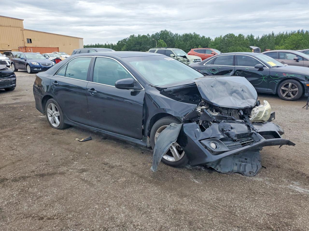 2014 Toyota Camry Se Black vin: 4T1BF1FK4EU331973