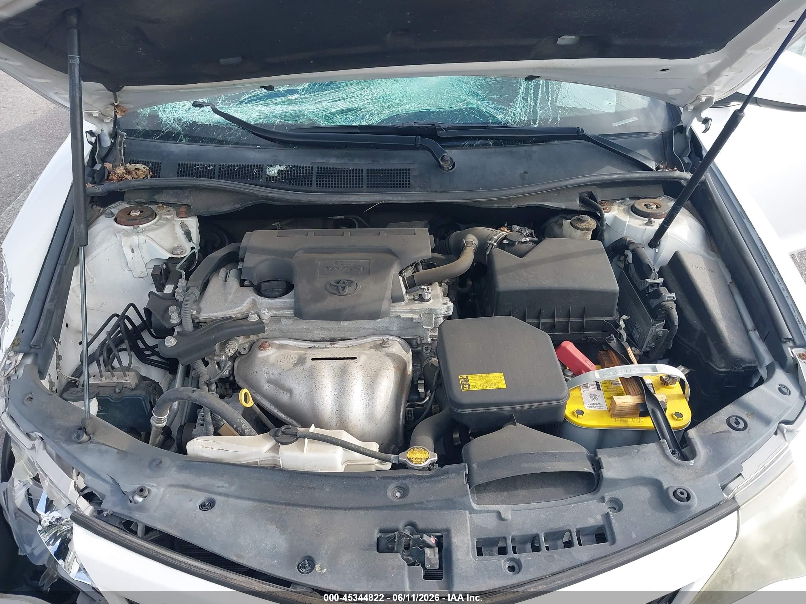 2014 Toyota Camry Se White vin: 4T1BF1FK4EU332640