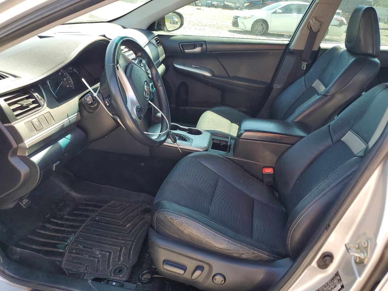2014 Toyota Camry Se Silver vin: 4T1BF1FK4EU348448