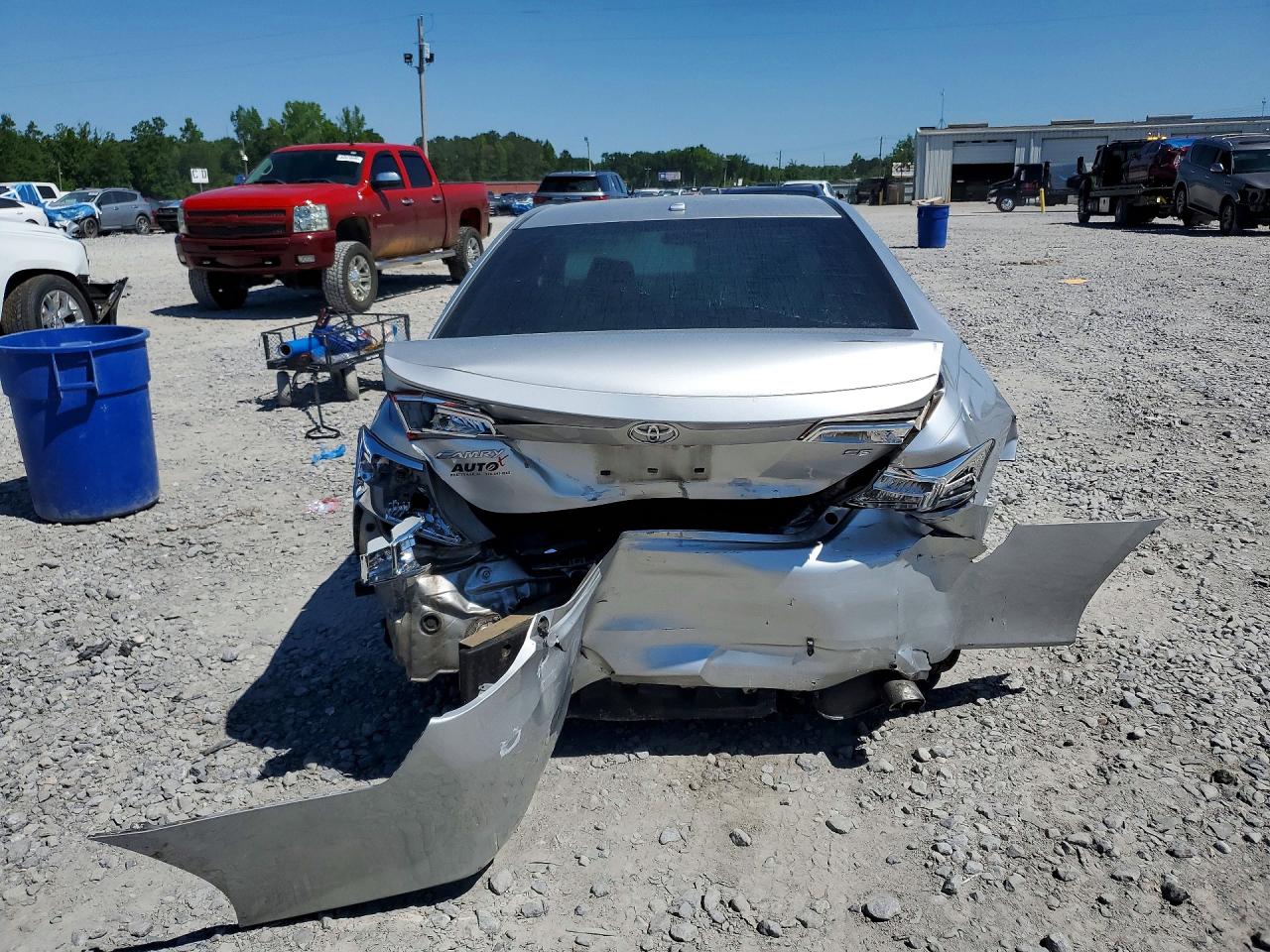 2014 Toyota Camry Se Silver vin: 4T1BF1FK4EU348448