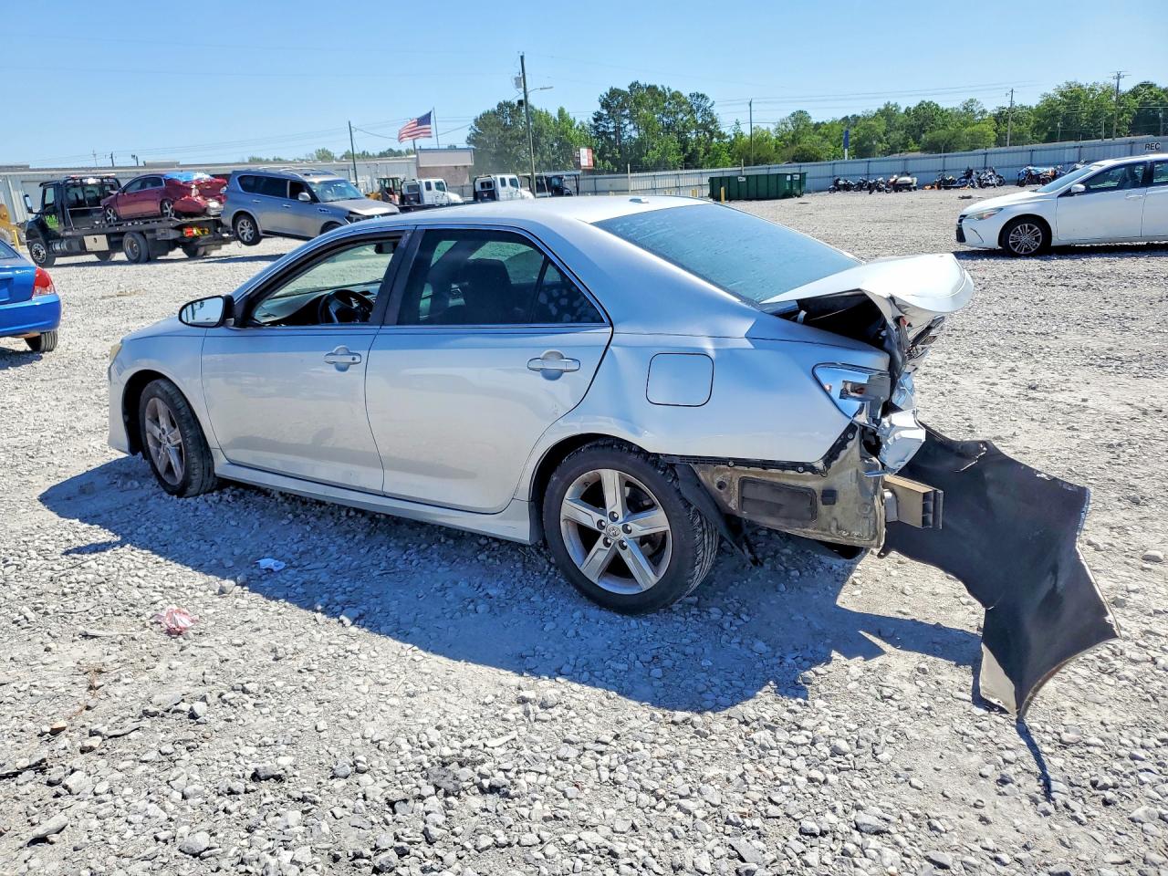 2014 Toyota Camry Se Silver vin: 4T1BF1FK4EU348448