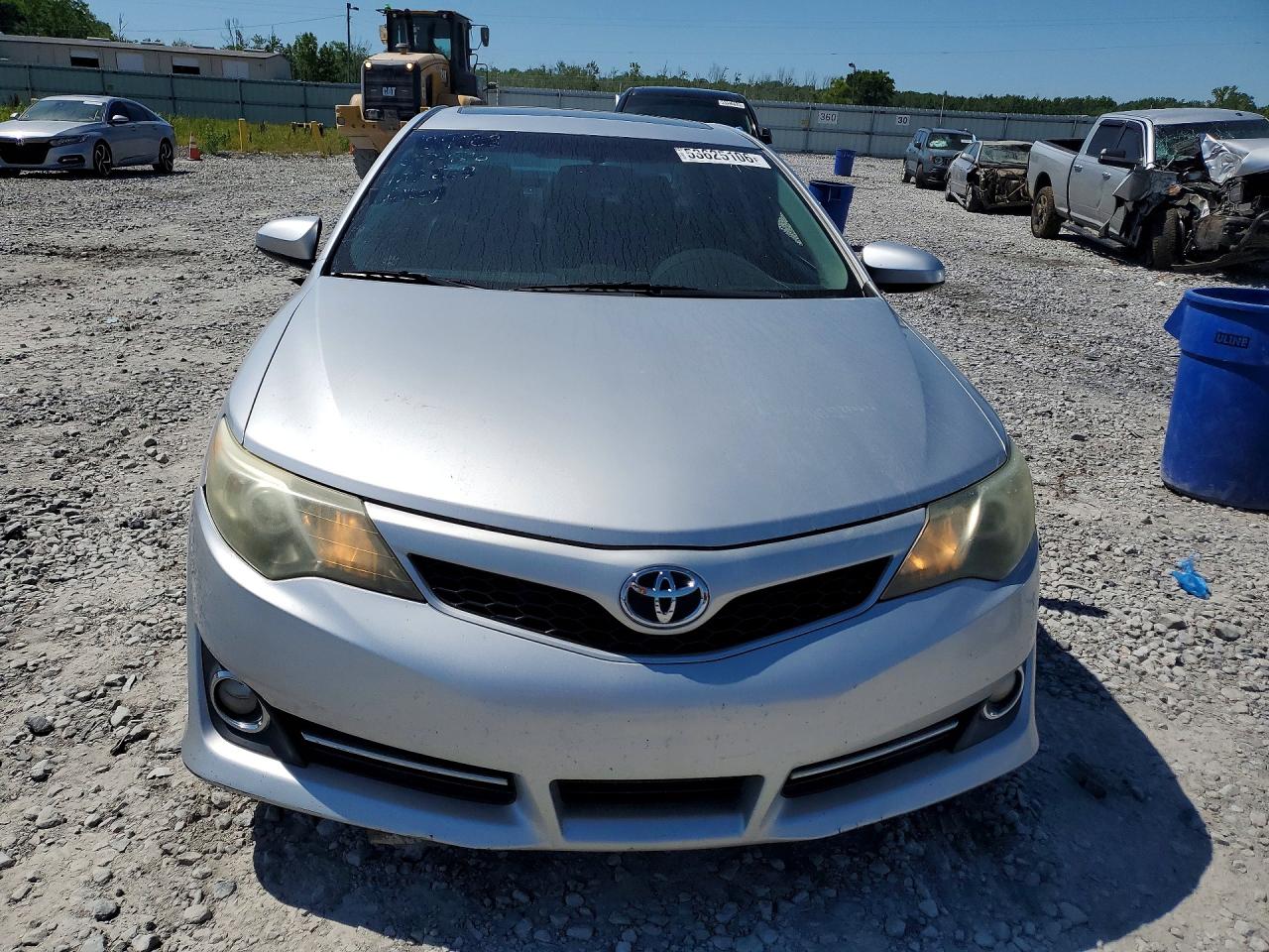 2014 Toyota Camry Se Silver vin: 4T1BF1FK4EU348448