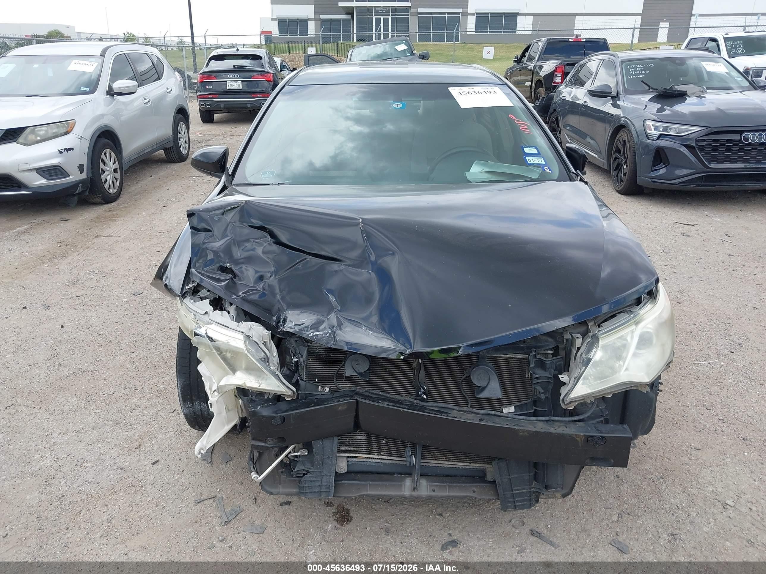 2014 Toyota Camry Le Black vin: 4T1BF1FK4EU352418