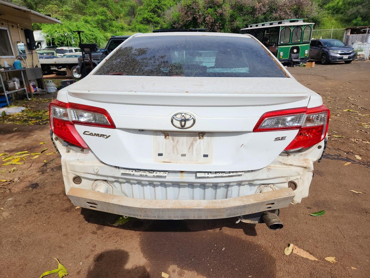 2014 Toyota Camry L White vin: 4T1BF1FK4EU353729