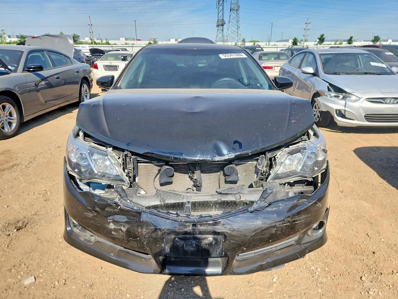 2014 Toyota Camry Se Gray vin: 4T1BF1FK4EU364620