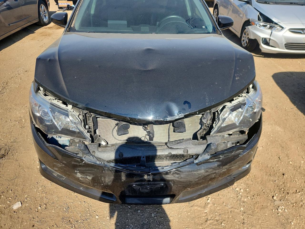 2014 Toyota Camry Se Gray vin: 4T1BF1FK4EU364620