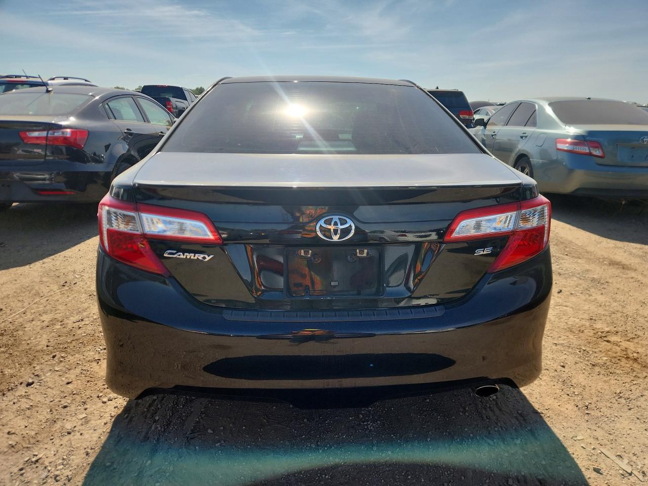 2014 Toyota Camry Se Gray vin: 4T1BF1FK4EU364620
