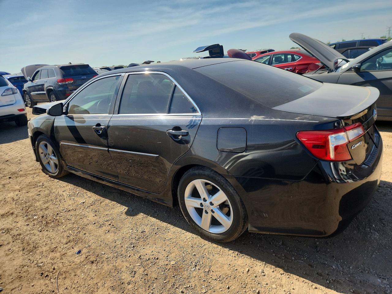 2014 Toyota Camry Se Gray vin: 4T1BF1FK4EU364620