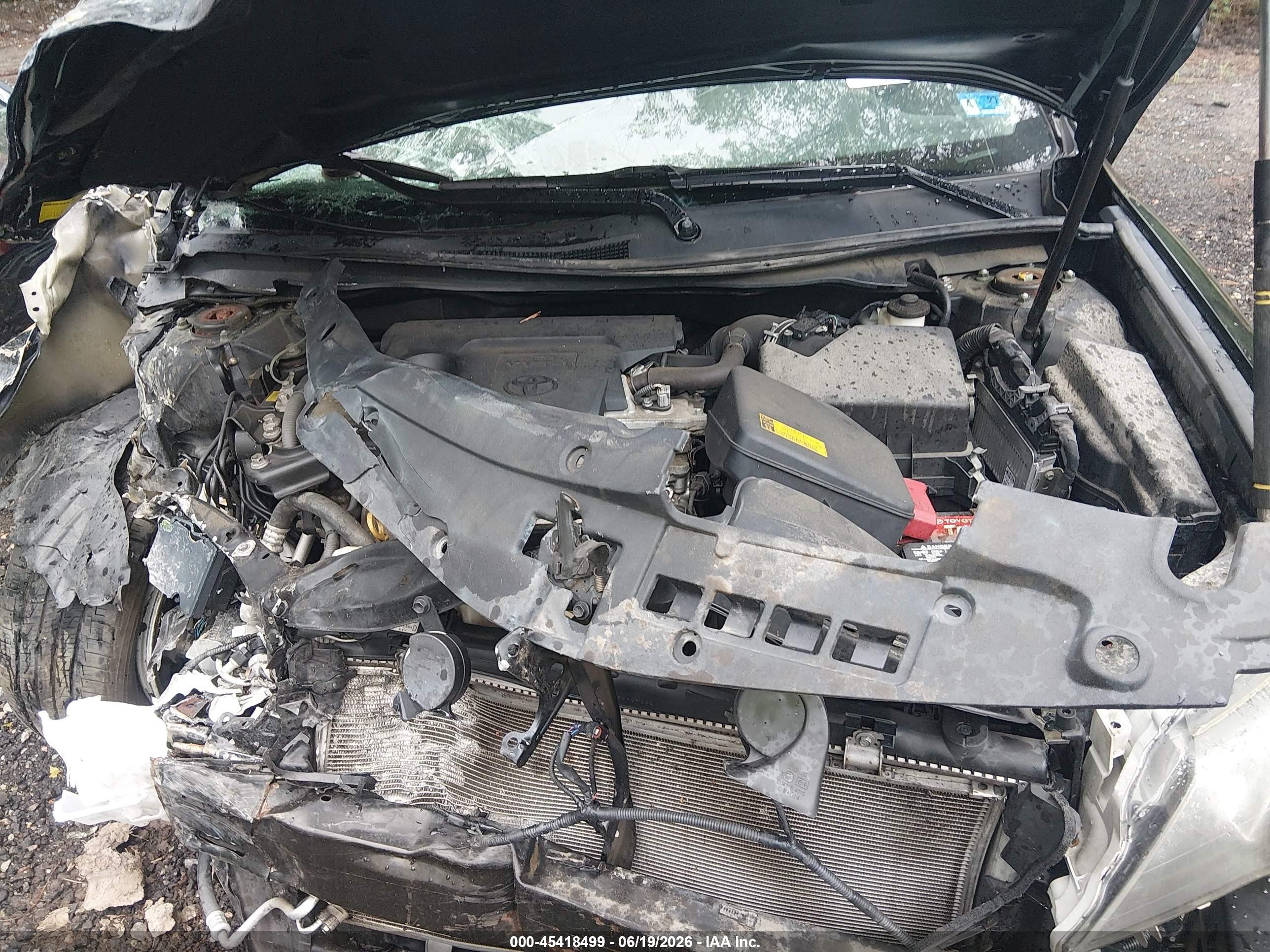 2014 Toyota Camry Se Black vin: 4T1BF1FK4EU377884