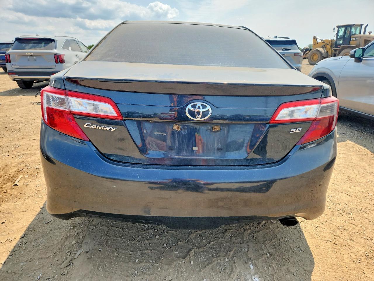 2014 Toyota Camry Se Blue vin: 4T1BF1FK4EU378324