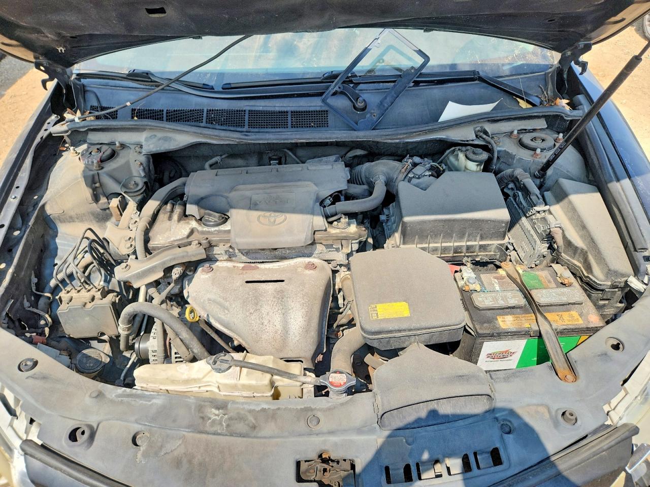 2014 Toyota Camry Se Blue vin: 4T1BF1FK4EU378324