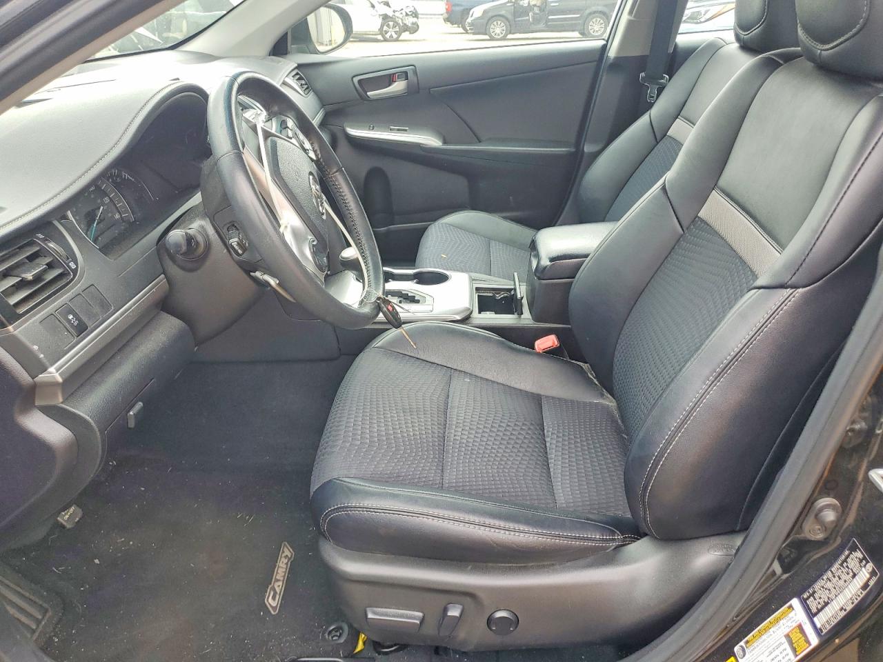 2014 Toyota Camry Se Black vin: 4T1BF1FK4EU386049