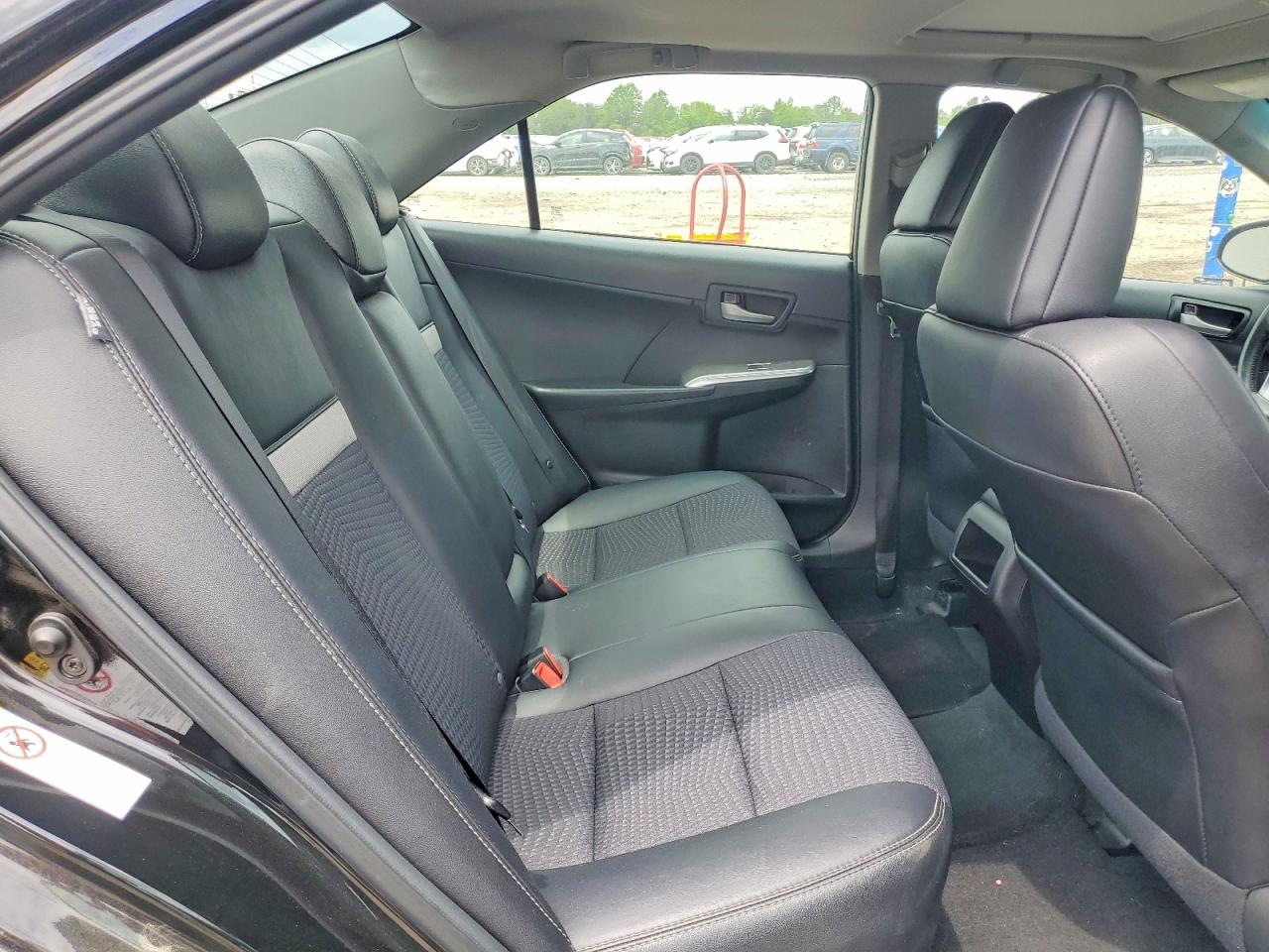 2014 Toyota Camry Se Black vin: 4T1BF1FK4EU386049
