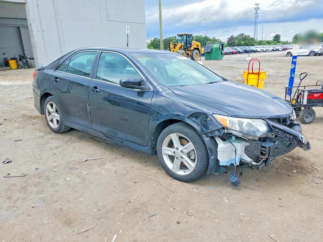 2014 Toyota Camry Se Black vin: 4T1BF1FK4EU386049