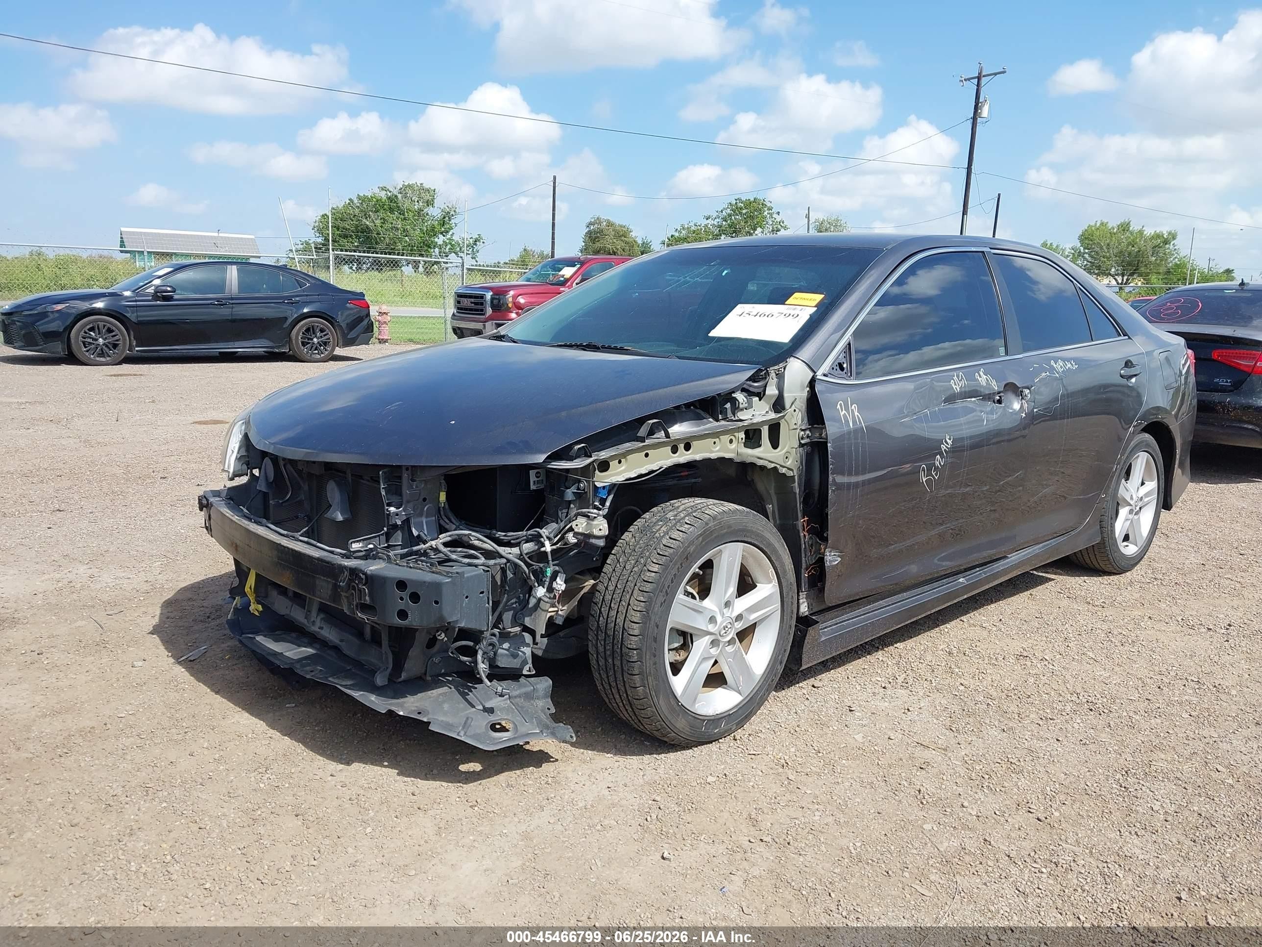 2014 Toyota Camry Se Gray vin: 4T1BF1FK4EU388240