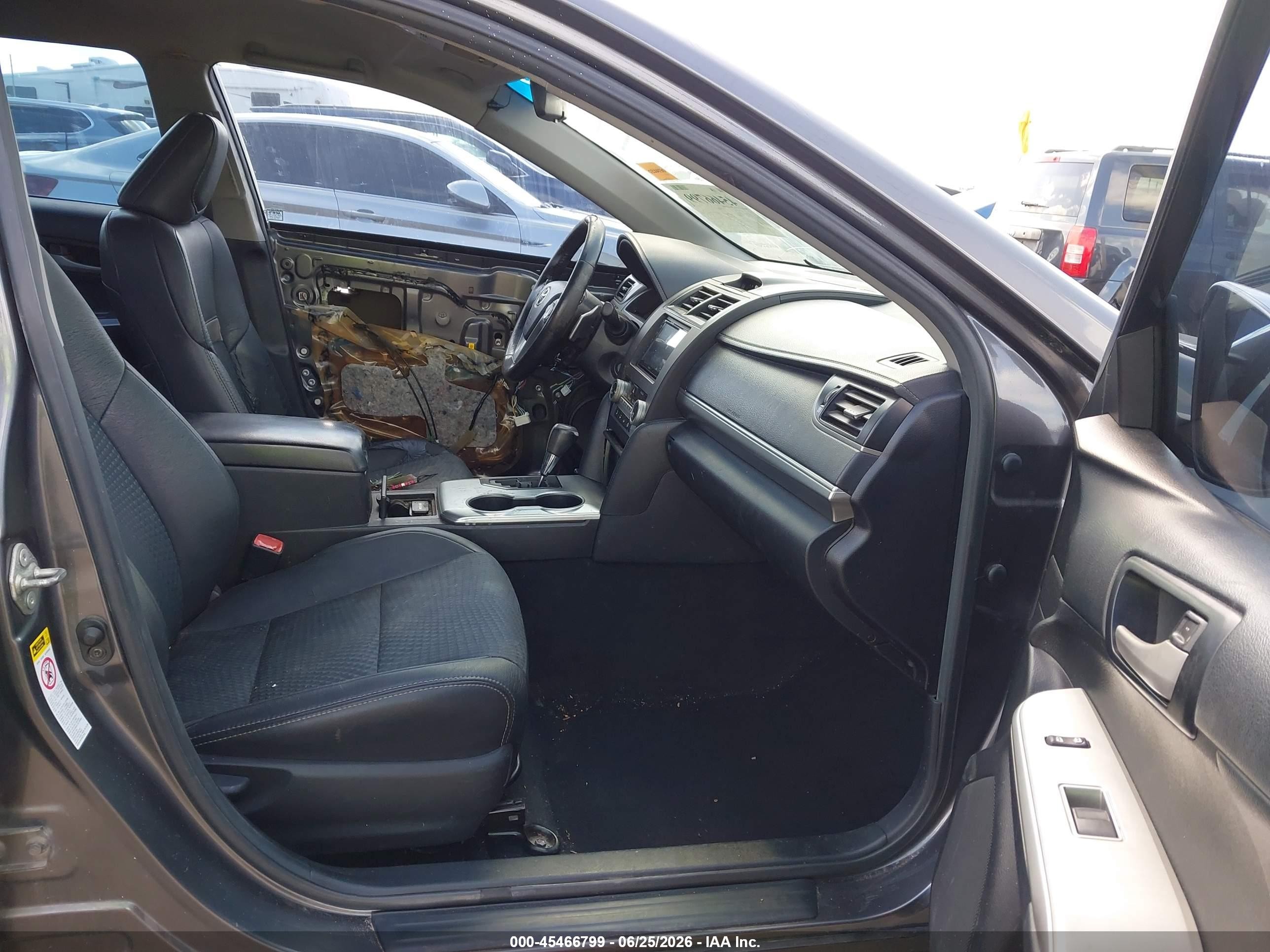 2014 Toyota Camry Se Gray vin: 4T1BF1FK4EU388240