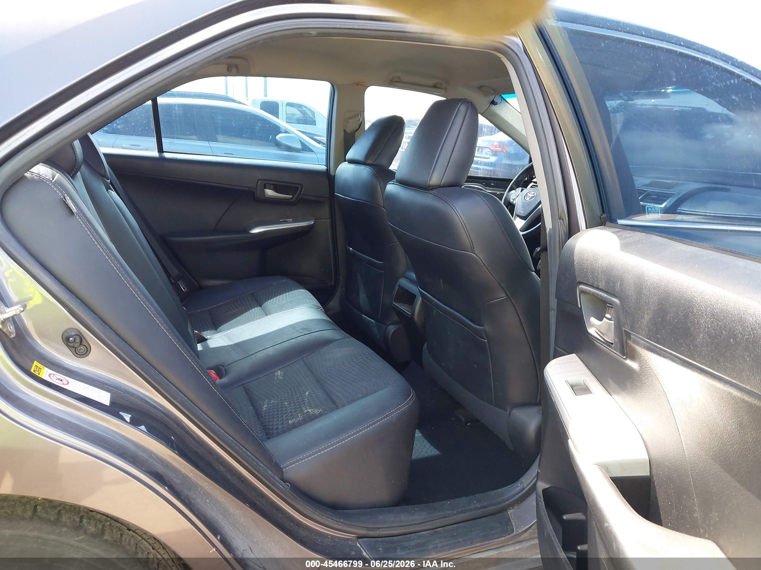 2014 Toyota Camry Se Gray vin: 4T1BF1FK4EU388240