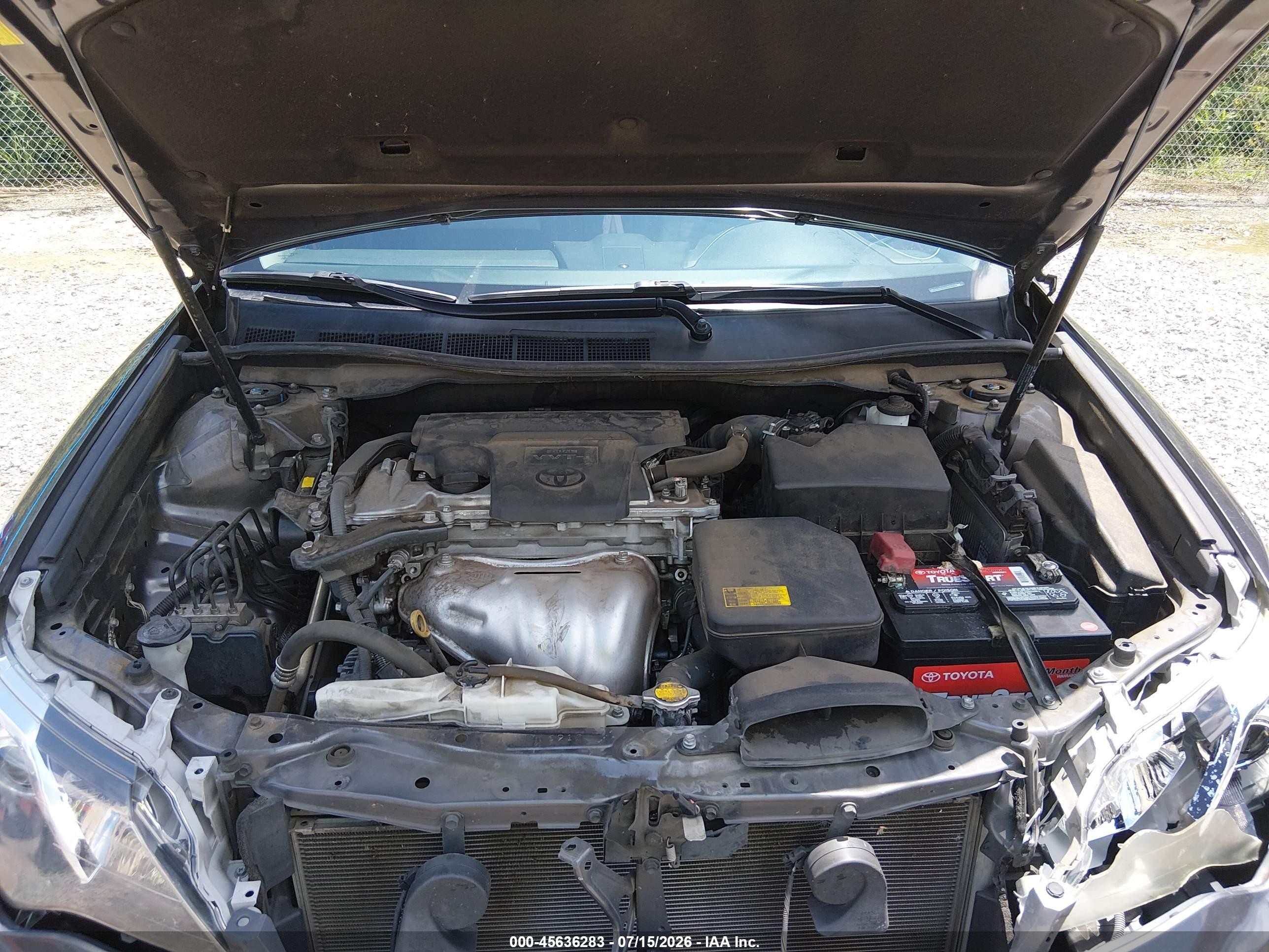2014 Toyota Camry Se Gray vin: 4T1BF1FK4EU388576