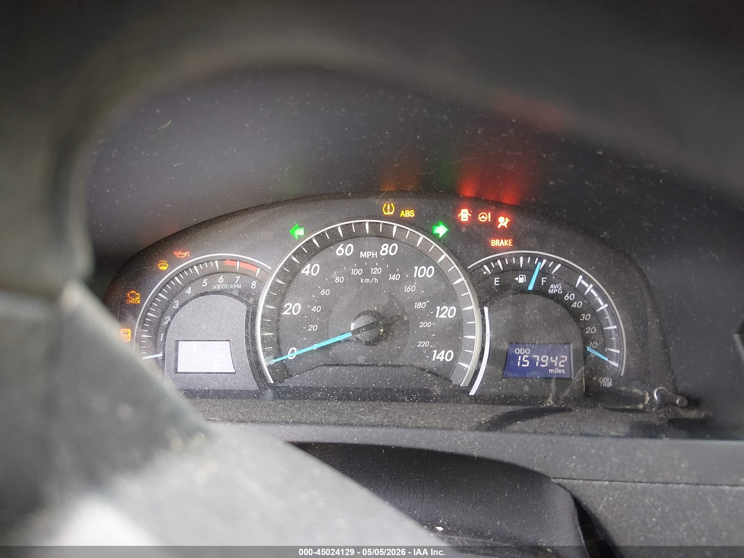 2014 Toyota Camry Le Gray vin: 4T1BF1FK4EU392191