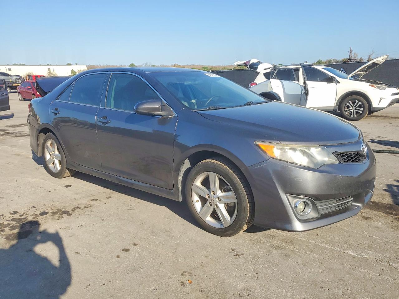 2014 Toyota Camry Se Gray vin: 4T1BF1FK4EU394586