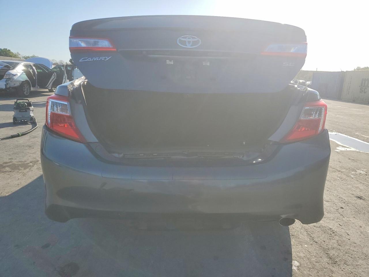 2014 Toyota Camry Se Gray vin: 4T1BF1FK4EU394586