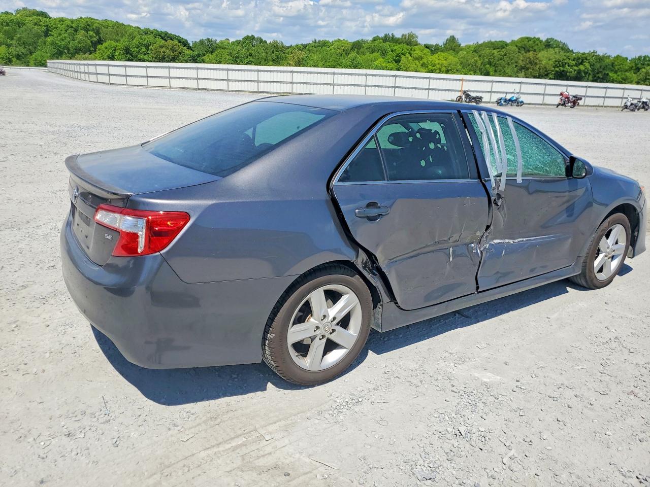 2014 Toyota Camry Se Серый vin: 4T1BF1FK4EU399335