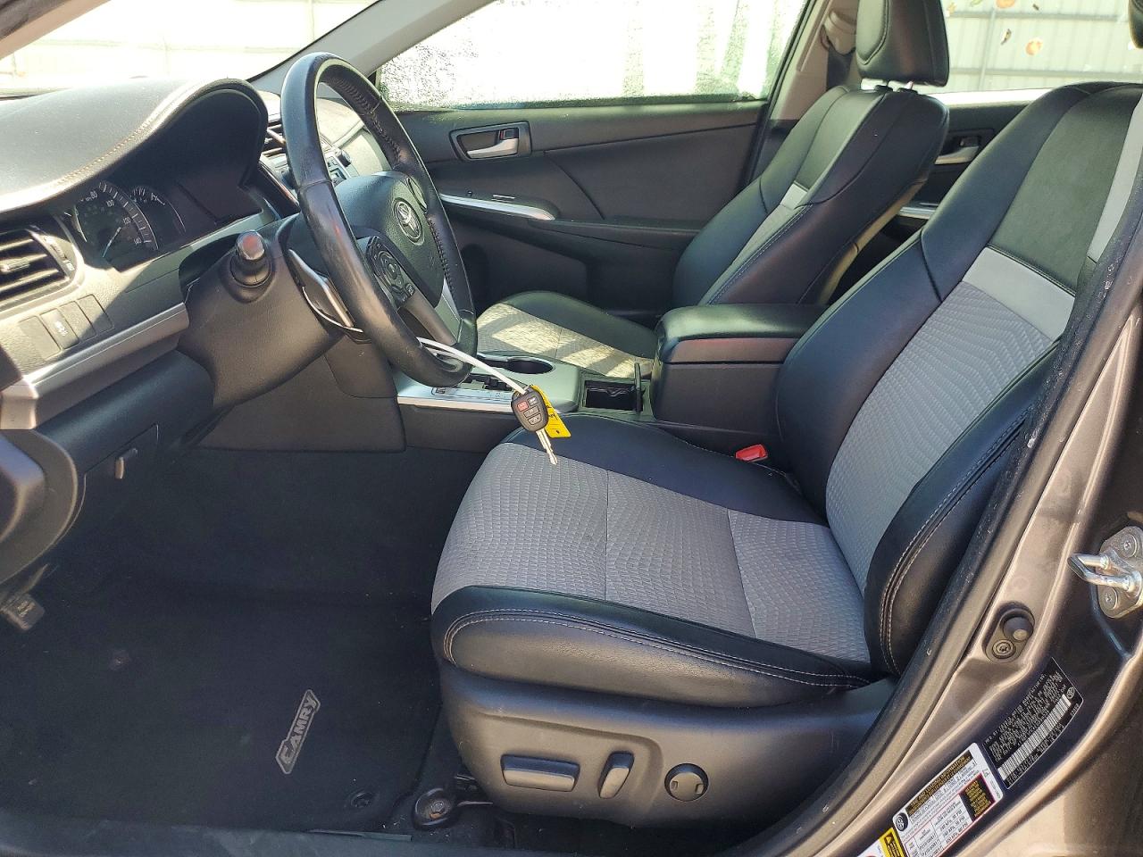 2014 Toyota Camry Se Серый vin: 4T1BF1FK4EU399335