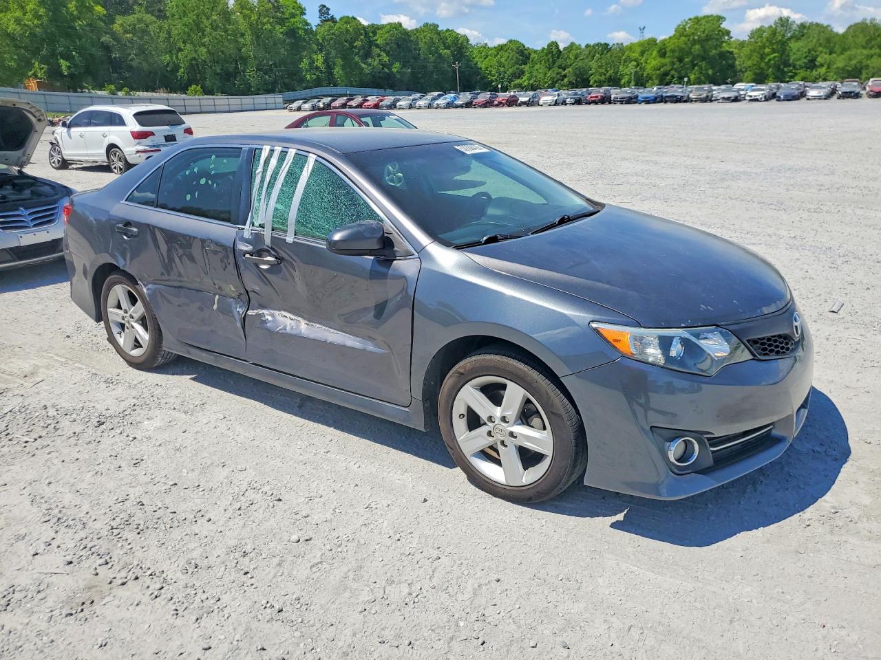 2014 Toyota Camry Se Серый vin: 4T1BF1FK4EU399335